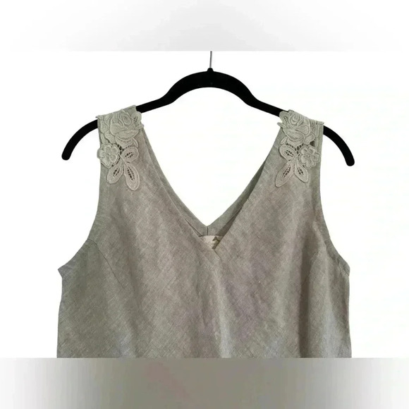 Sartoria Delle Sirene Ladies 100% Linen Top Made In Italy - Picture 8 of 11